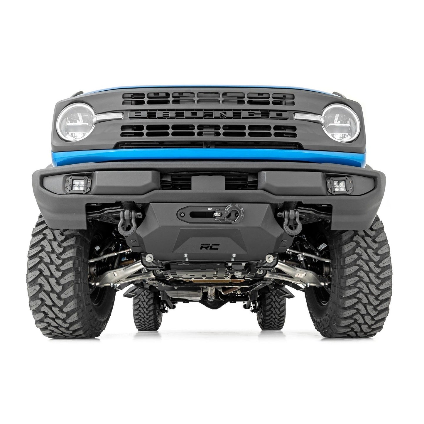 ROUGH COUNTRY Tow Hook Brackets | D-Ring Combo | Ford Bronco 4WD (2021-2025) | RS172