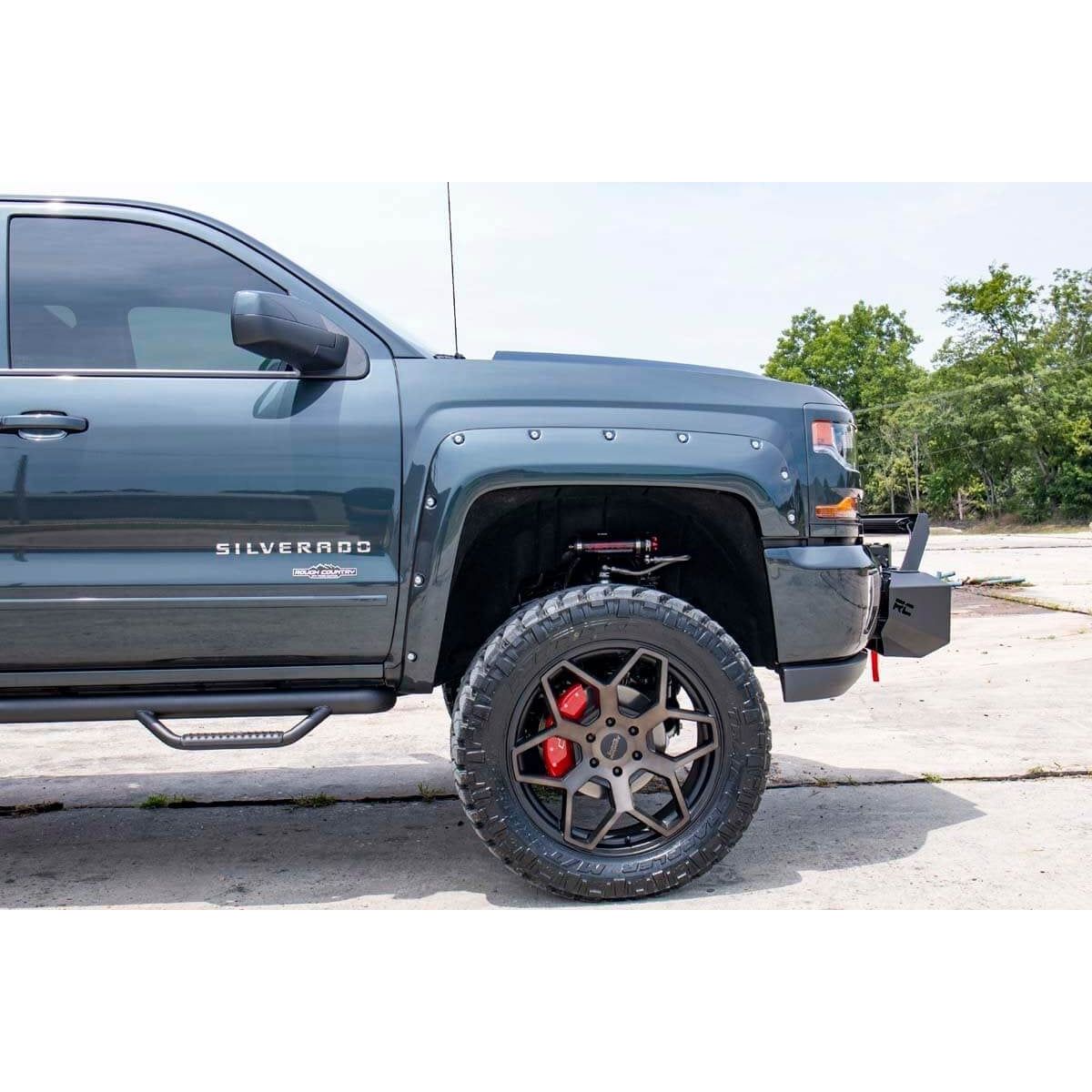 ROUGH COUNTRY | 7 Inch Lift Kit  Bracket  Vertex  Chevy/GMC 1500 (14-16) | 29850