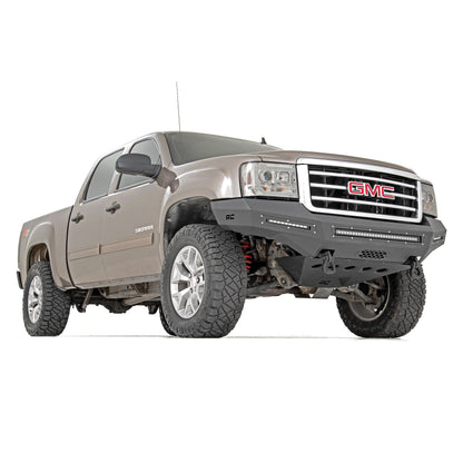 ROUGH COUNTRY Front Bumper | Fabricated | Prerunner | LED | GMC Sierra 1500 2WD/4WD (07-13) | 10913
