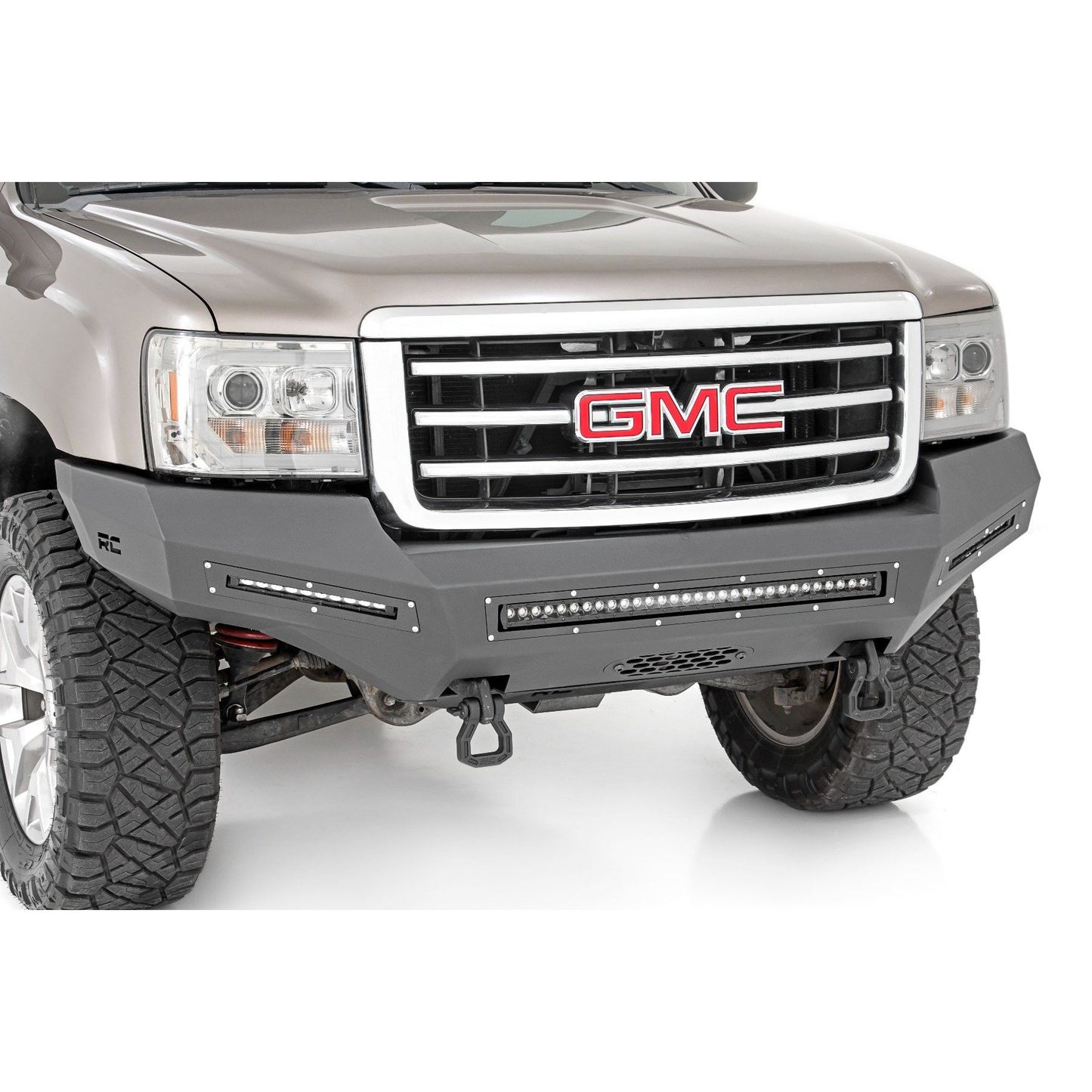 ROUGH COUNTRY Front Bumper | Fabricated | Prerunner | GMC Sierra 1500 2WD/4WD (2007-2013) | 10912