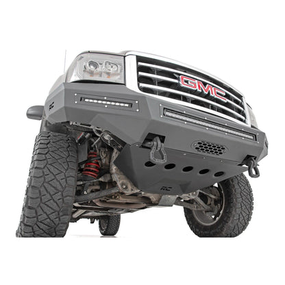 ROUGH COUNTRY Front Bumper | Fabricated | Prerunner | LED | GMC Sierra 1500 2WD/4WD (07-13) | 10913