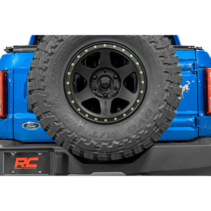 ROUGH COUNTRY Spare Tire Relocation | Ford Bronco 4WD (2021-2025) | 51053