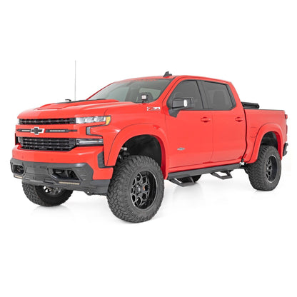 ROUGH COUNTRY SRX2 Adj Aluminum Step | Crew Cab | Chevy/GMC 1500/2500HD (19-26 & Refresh) | 11003A