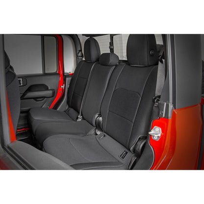 ROUGH COUNTRY Seat Covers | Front and RR No Cup Holder | Jeep Gladiator JT 4WD (2020-2025) | 91034
