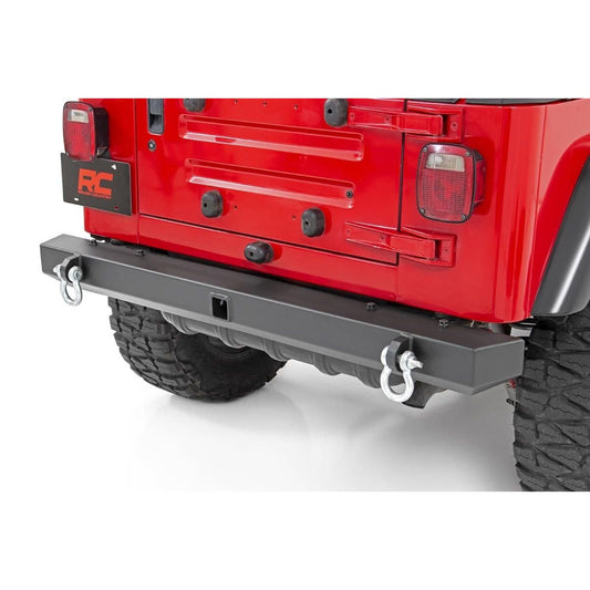 ROUGH COUNTRY Rear Bumper | Full Width | Jeep Wrangler TJ (97-06)/Wrangler Unlimited (04-06)  | 10591