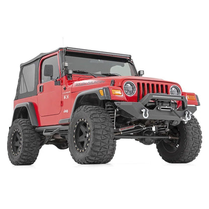ROUGH COUNTRY Front Bumper | Rock Crawler | Jeep Wrangler TJ (97-06)/Wrangler Unlimited (04-06)  | 10595