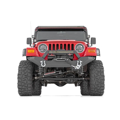 ROUGH COUNTRY Front Bumper | Rock Crawler | Jeep Wrangler TJ (97-06)/Wrangler Unlimited (04-06)  | 10595