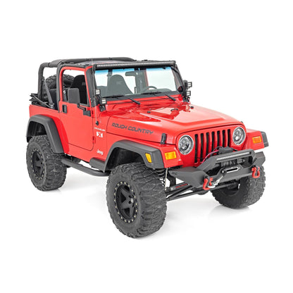 ROUGH COUNTRY Fender Flares | 5.5" Wide | Jeep Wrangler TJ (97-06)/Wrangler Unlimited (04-06)  | 99033