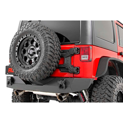 ROUGH COUNTRY Heavy Duty Tire Carrier | Jeep Wrangler JK/Wrangler Unlimited  (2007-2018) | 10523