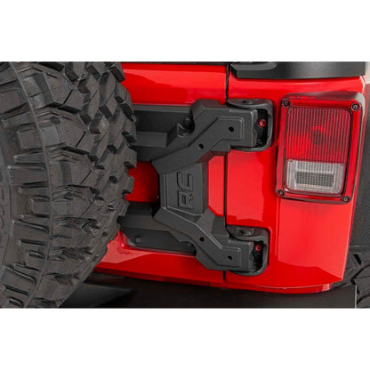 ROUGH COUNTRY Heavy Duty Tire Carrier | Jeep Wrangler JK/Wrangler Unlimited  (2007-2018) | 10523