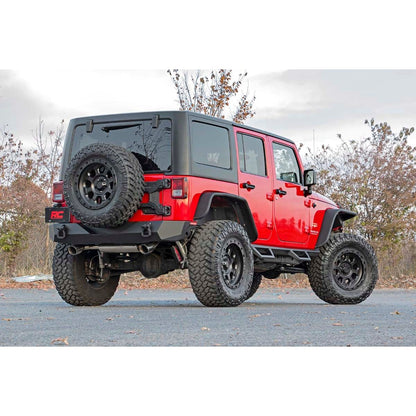 ROUGH COUNTRY Heavy Duty Tire Carrier | Jeep Wrangler JK/Wrangler Unlimited  (2007-2018) | 10523
