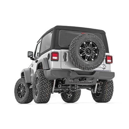 ROUGH COUNTRY Skid Plate | Muffler | Jeep Wrangler JL/Wrangler Unlimited 4WD (2018-2025) | 10599