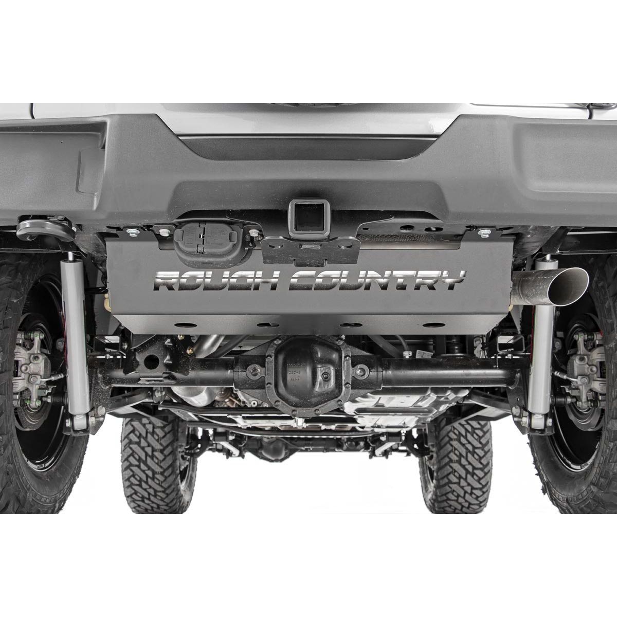 ROUGH COUNTRY Skid Plate | Muffler | Jeep Wrangler JL/Wrangler Unlimited 4WD (2018-2025) | 10599
