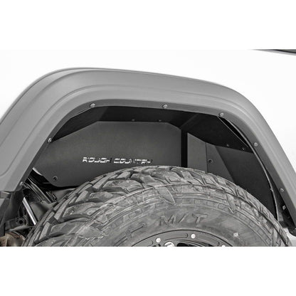 ROUGH COUNTRY Inner Fenders | Rear | Jeep Wrangler JL (18-25)/Wrangler Unlimited (18-25)  | 10498A