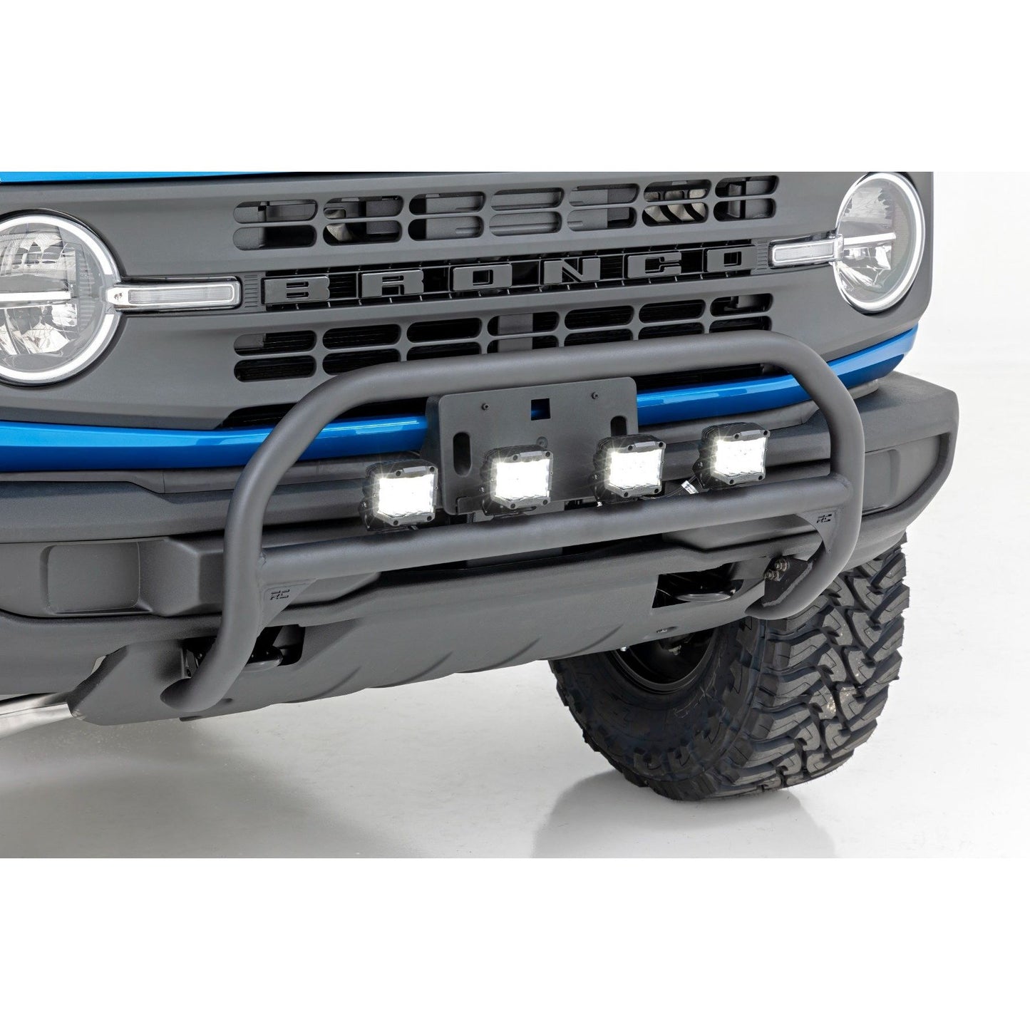 ROUGH COUNTRY Nudge Bar | Ford Bronco 4WD (2021-2025) | 51045