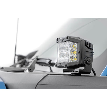 ROUGH COUNTRY LED Light Kit | Ditch Mount | 2" Spectrum Pair | Spot Pattern | Ford Bronco (21-25) | 82047