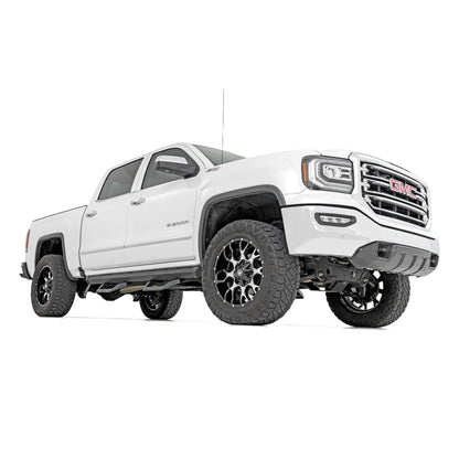 ROUGH COUNTRY SRX2 Adj Aluminum Step | Crew Cab | Chevy/GMC 1500/2500HD/3500HD (07-18 & Classic) | 11009A