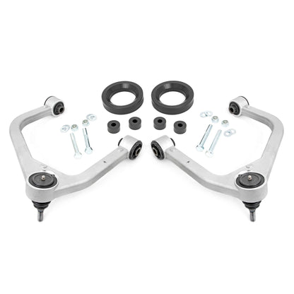ROUGH COUNTRY 1.75 Inch Leveling Kit | Forged Alum UCA | AT4 | GMC Sierra 1500  (2019-2025 & Classic) | 1325