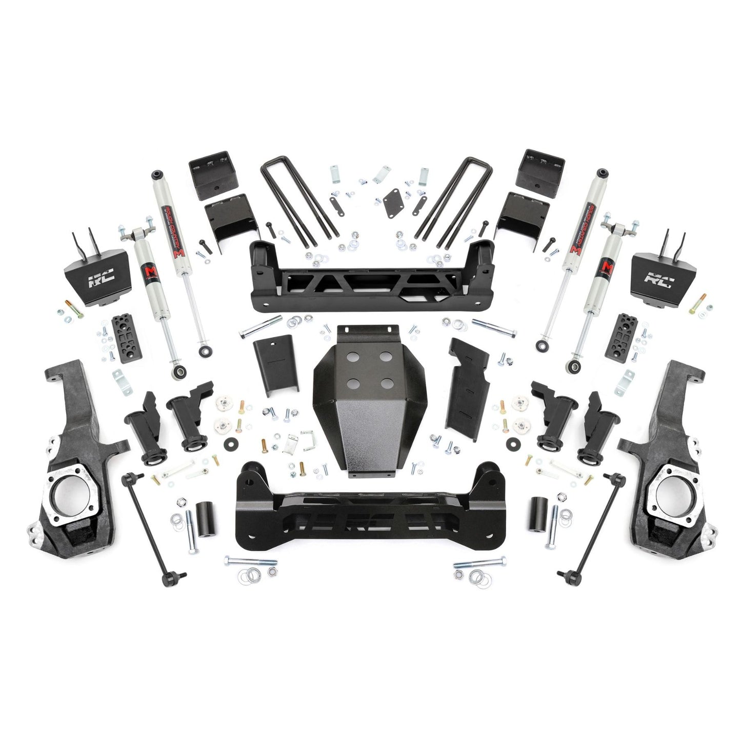 ROUGH COUNTRY 5 Inch Lift Kit | Torsion Drop | M1 | w/ Overloads | Chevy/GMC 2500HD/3500HD (20-25) | 111040