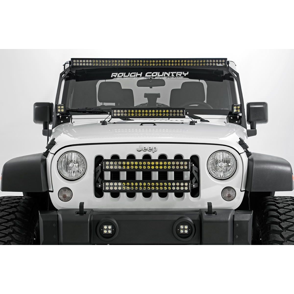 ROUGH COUNTRY 20 Inch Black Series LED Light Bar | Dual Row | 70920BL