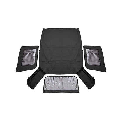 ROUGH COUNTRY Soft Top | Replacement | Black | 2 Door | Jeep Wrangler JK 4WD (2007-2009) | RC85240.35