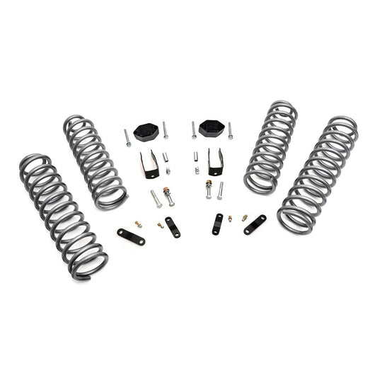ROUGH COUNTRY 2.5 Inch Lift Kit | Coils | No Shocks | Jeep Wrangler JK 4WD (2007-2018) | 624