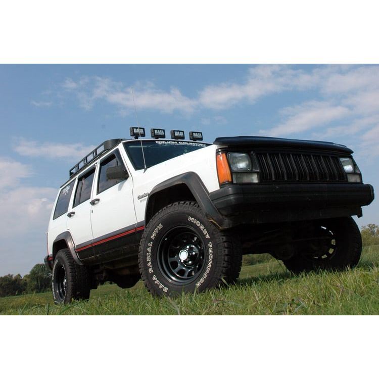 ROUGH COUNTRY 3 Inch Lift Kit | Rear AAL | Jeep Cherokee XJ 2WD/4WD (1984-2001) | 670N2