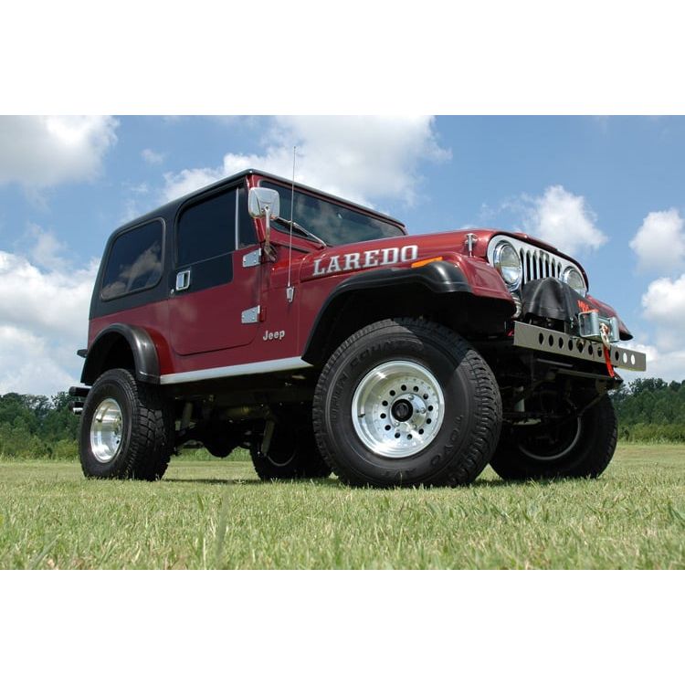 ROUGH COUNTRY | 4 Inch Lift Kit  Jeep CJ5/CJ7 7 4WD (1976-1981) | 675-76-8130