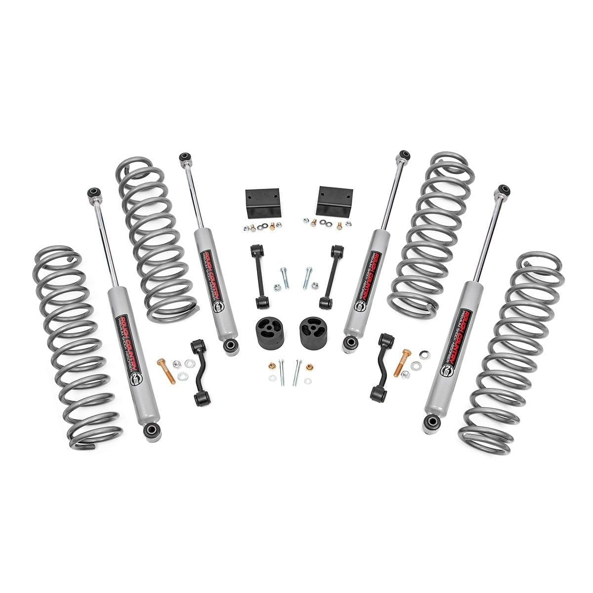 ROUGH COUNTRY 2.5 Inch Lift Kit | Coils | Jeep Wrangler Unlimited 4WD (2024-2025) | 79730