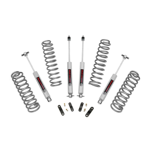 ROUGH COUNTRY 2.5 Inch Lift Kit | Coils | Jeep Wrangler Unlimited 2WD/4WD (2007-2018) | 67930