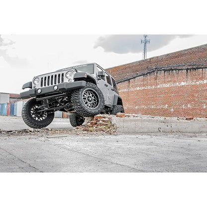 ROUGH COUNTRY 4 Inch Lift Kit | V2 | Jeep Wrangler Unlimited 2WD/4WD (2007-2018) | 68170