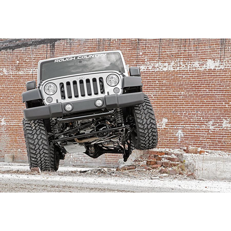 ROUGH COUNTRY 4 Inch Lift Kit | Jeep Wrangler Unlimited 2WD/4WD (2007-2018) | 68130
