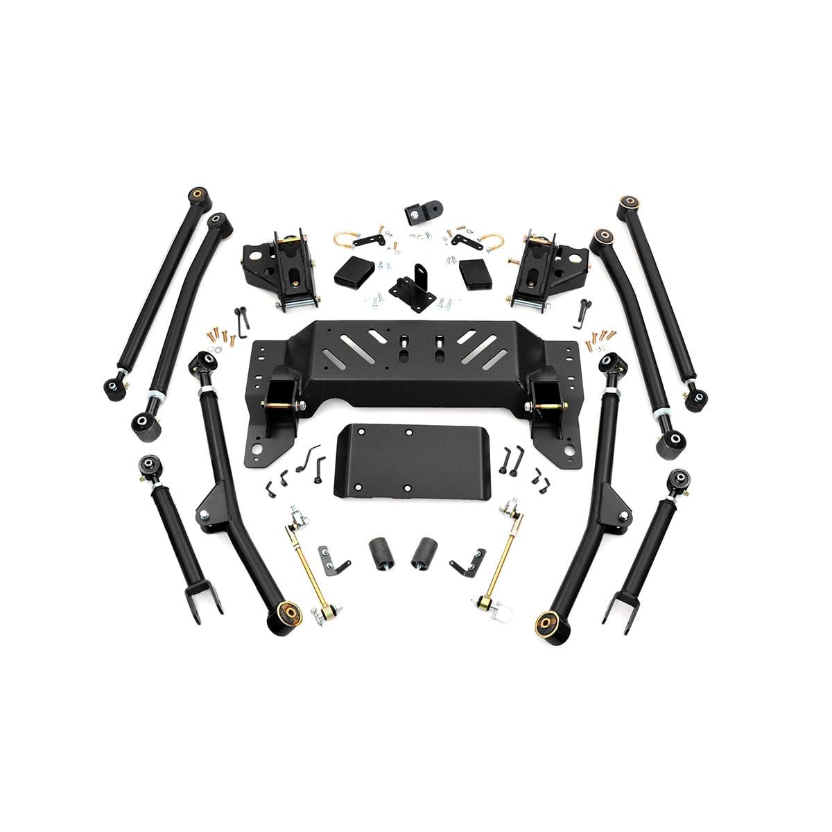 ROUGH COUNTRY Long Arm Upgrade Kit | 4 Inch Lift | Jeep Grand Cherokee ZJ 4WD (1993-1998) | 90200U