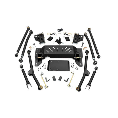 ROUGH COUNTRY Long Arm Upgrade Kit | 4 Inch Lift | Jeep Grand Cherokee ZJ 4WD (1993-1998) | 90200U