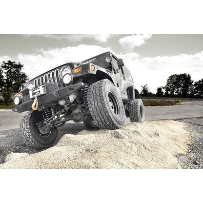 ROUGH COUNTRY 4 Inch Lift Kit | V2 | Jeep Wrangler TJ 4WD (1997-2002) | 90670