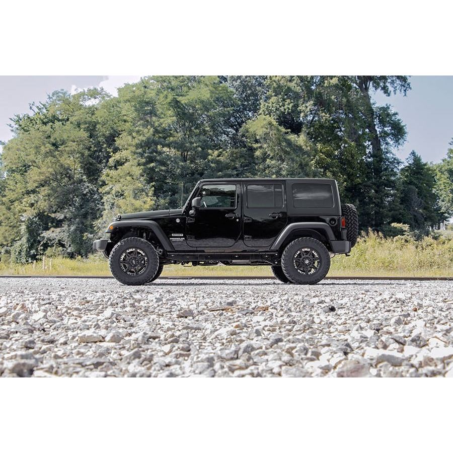 ROUGH COUNTRY 2.5 Inch Lift Kit | Coils | V2 | Jeep Wrangler Unlimited 2WD/4WD (2007-2018) | 67970