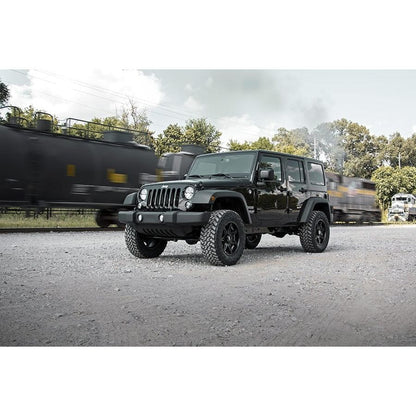 ROUGH COUNTRY 2.5 Inch Lift Kit | Coils | V2 | Jeep Wrangler Unlimited 2WD/4WD (2007-2018) | 67970