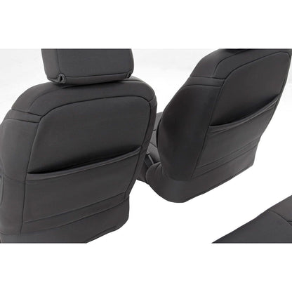 ROUGH COUNTRY Seat Covers | Front | Jeep Wrangler Unlimited 4WD (2013-2018) | 91004F