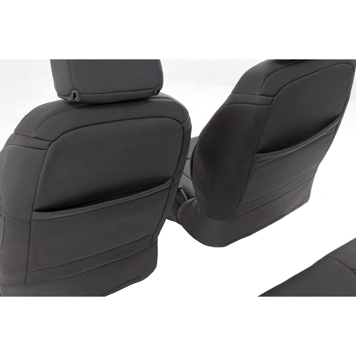 ROUGH COUNTRY Seat Covers | Front and Rear | Jeep Wrangler Unlimited 4WD (2011-2012) | 91003