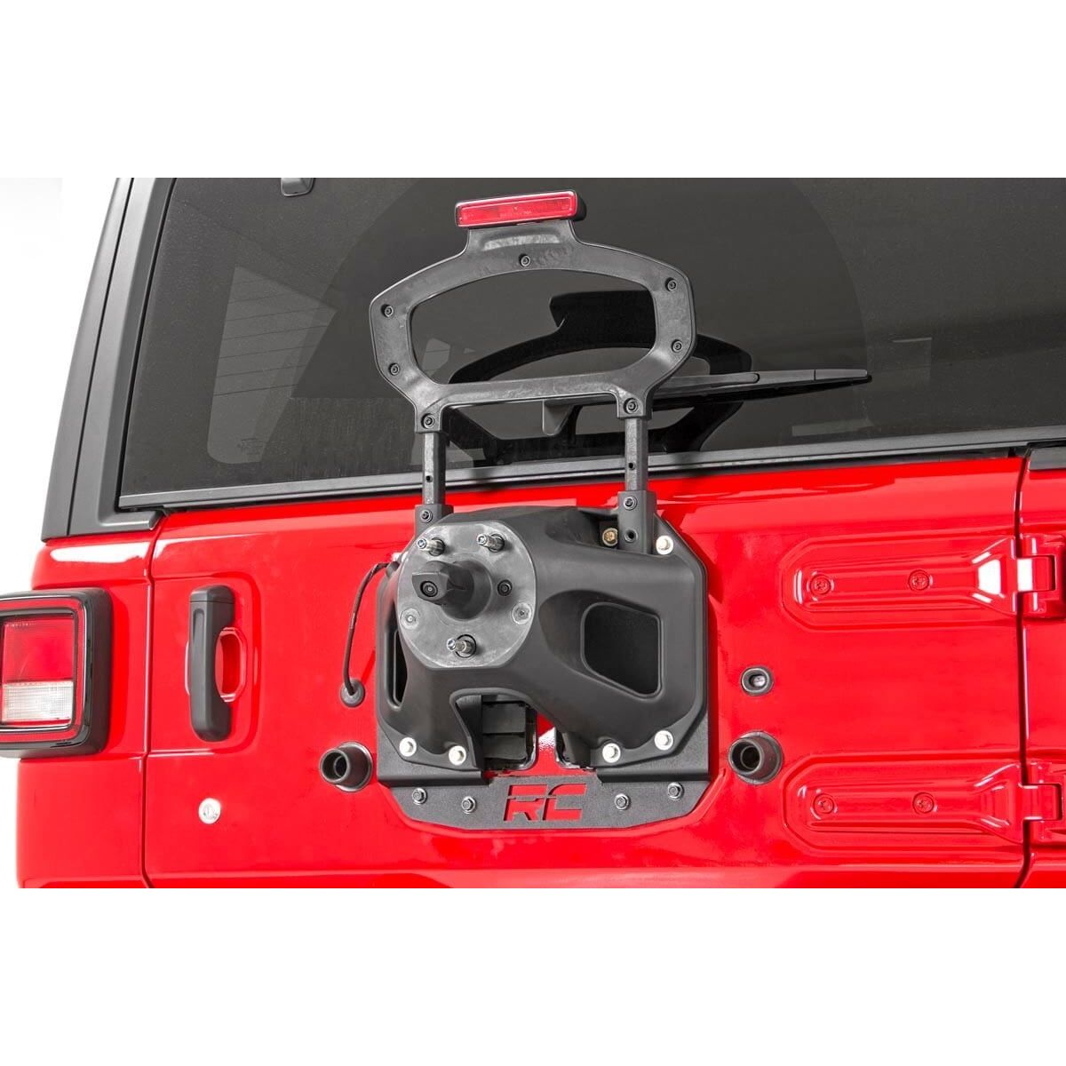 ROUGH COUNTRY Tire Carrier Relocation Plate | Prox Sensor | Jeep Wrangler JL (18-25)/Wrangler Unlimited (18-25)  | 10526