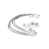 ROUGH COUNTRY | Brake Lines  Stainless  FR & RR  4-6 Inch Lift  Jeep Wrangler JK/Wrangler Unlimited (07-18) | 89716