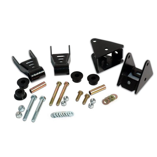 ROUGH COUNTRY Front Shackle Reversal Kit | Jeep Wrangler YJ 4WD (1987-1995) | 5061