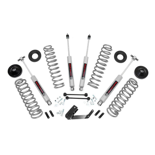 ROUGH COUNTRY 3.25 Inch Lift Kit | Jeep Wrangler Unlimited 2WD/4WD (2007-2018) | PERF694
