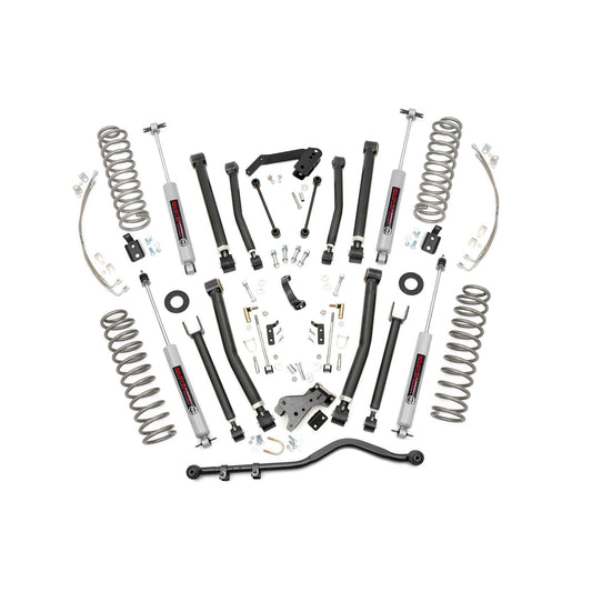 ROUGH COUNTRY 6 Inch Lift Kit | X-Series | Jeep Wrangler Unlimited 2WD/4WD (2007-2018) | 68322