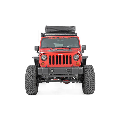 ROUGH COUNTRY Front Bumper Caps | Jeep Wrangler JK/Wrangler Unlimited  (2007-2018) | 1047