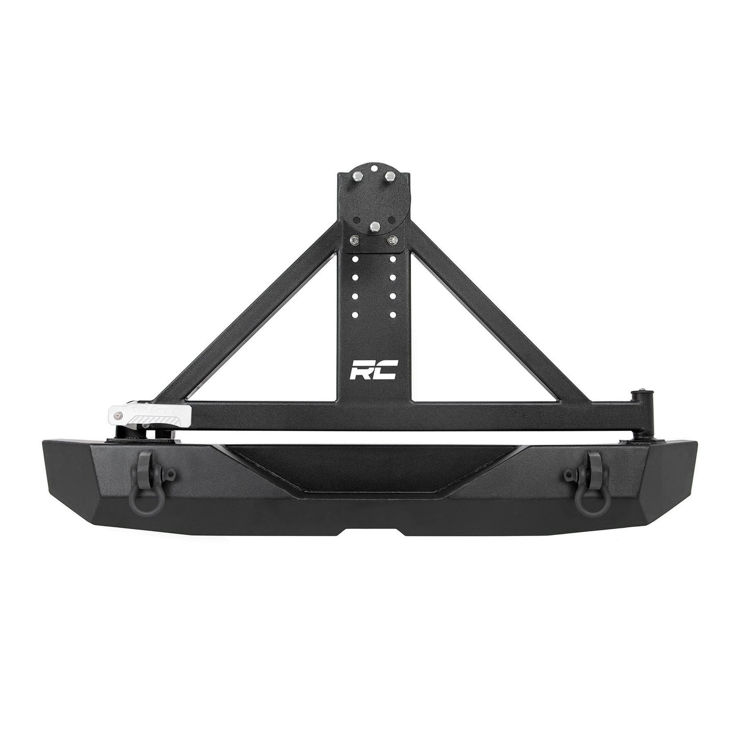 ROUGH COUNTRY Rear Bumper | Rock Crawler | Tire Carrier | Jeep Wrangler JK/Wrangler Unlimited (07-18) | 10594A