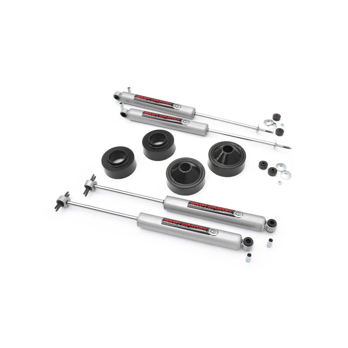 ROUGH COUNTRY 1.75 Inch Lift Kit | N3 | Jeep Wrangler JK/Wrangler Unlimited  (2007-2018) | 65130