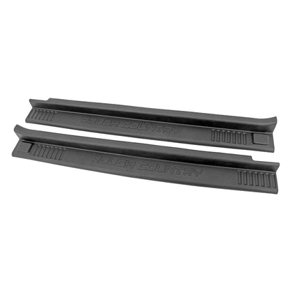 ROUGH COUNTRY Entry Guards | Front and Rear | Jeep Wrangler JK/Wrangler Unlimited  (07-18) | 10568