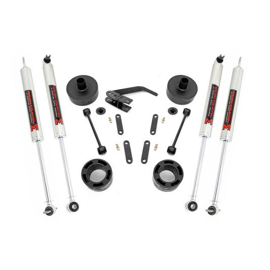 ROUGH COUNTRY 2.5 Inch Lift Kit | Spacers | M1 | Jeep Wrangler JK/Wrangler Unlimited  (07-18) | 65740