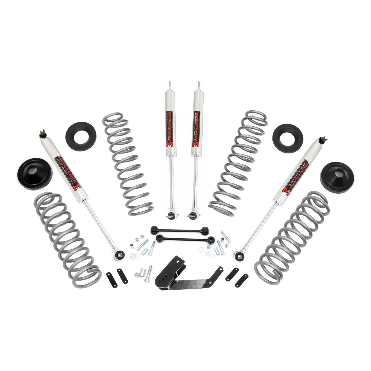 ROUGH COUNTRY 3.25 Inch Lift Kit | M1 | Jeep Wrangler JK 4WD (2007-2018) | 67640